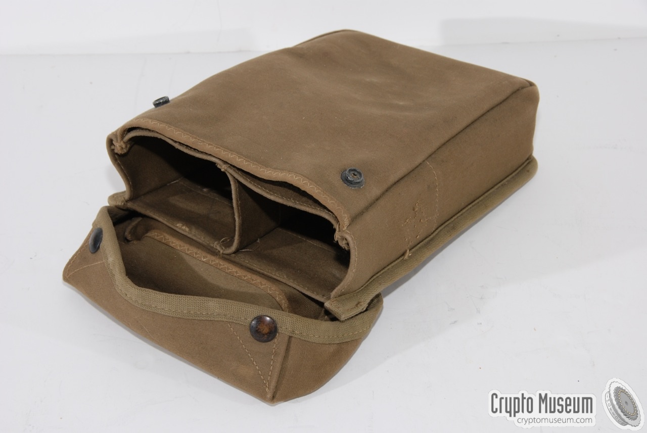 The empty canvas carrying case