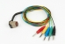 Test cable for transmitter and receiver