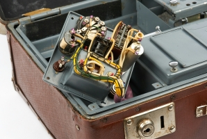 Power control unit with ON/OFF switch