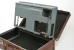 Hinged frame inside suitcase