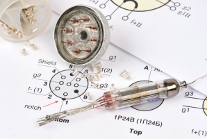 Prepared base and Russian 1P24B valve