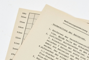 Operating instructions