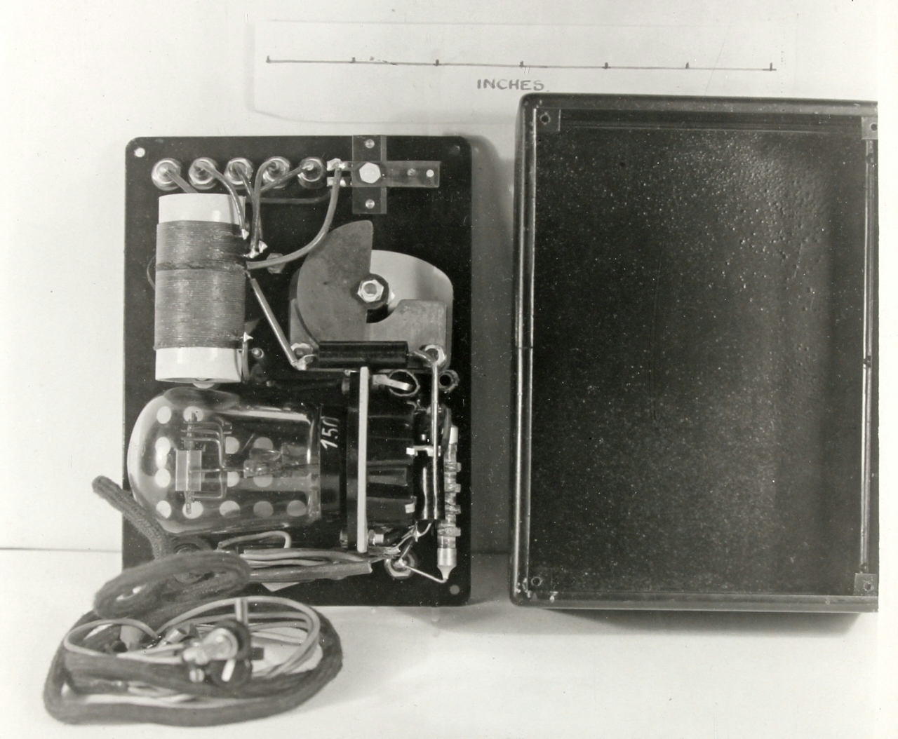 Transmitter interior showing the KL2 valve. Crown copyright [3].