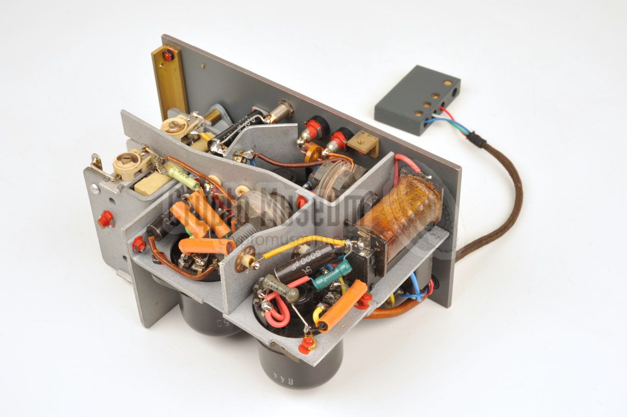 Receiver interior - seen from the rear