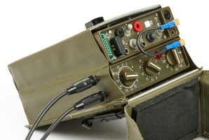 Antenna connected through perforations in pocket