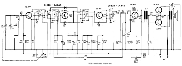 Sternchen - improved circuit diagram - click to enlarge