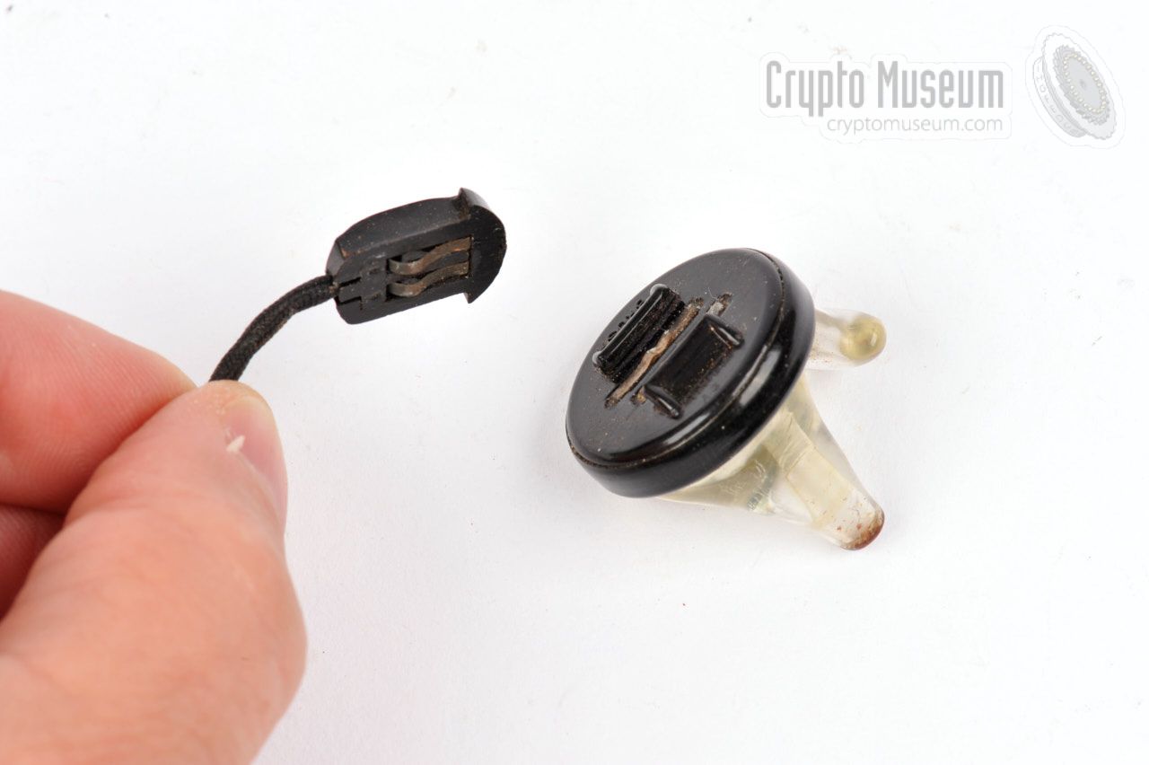 Cable removed from ear piece