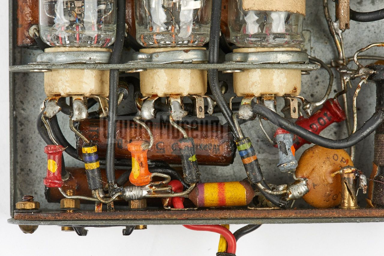 Components below the valves