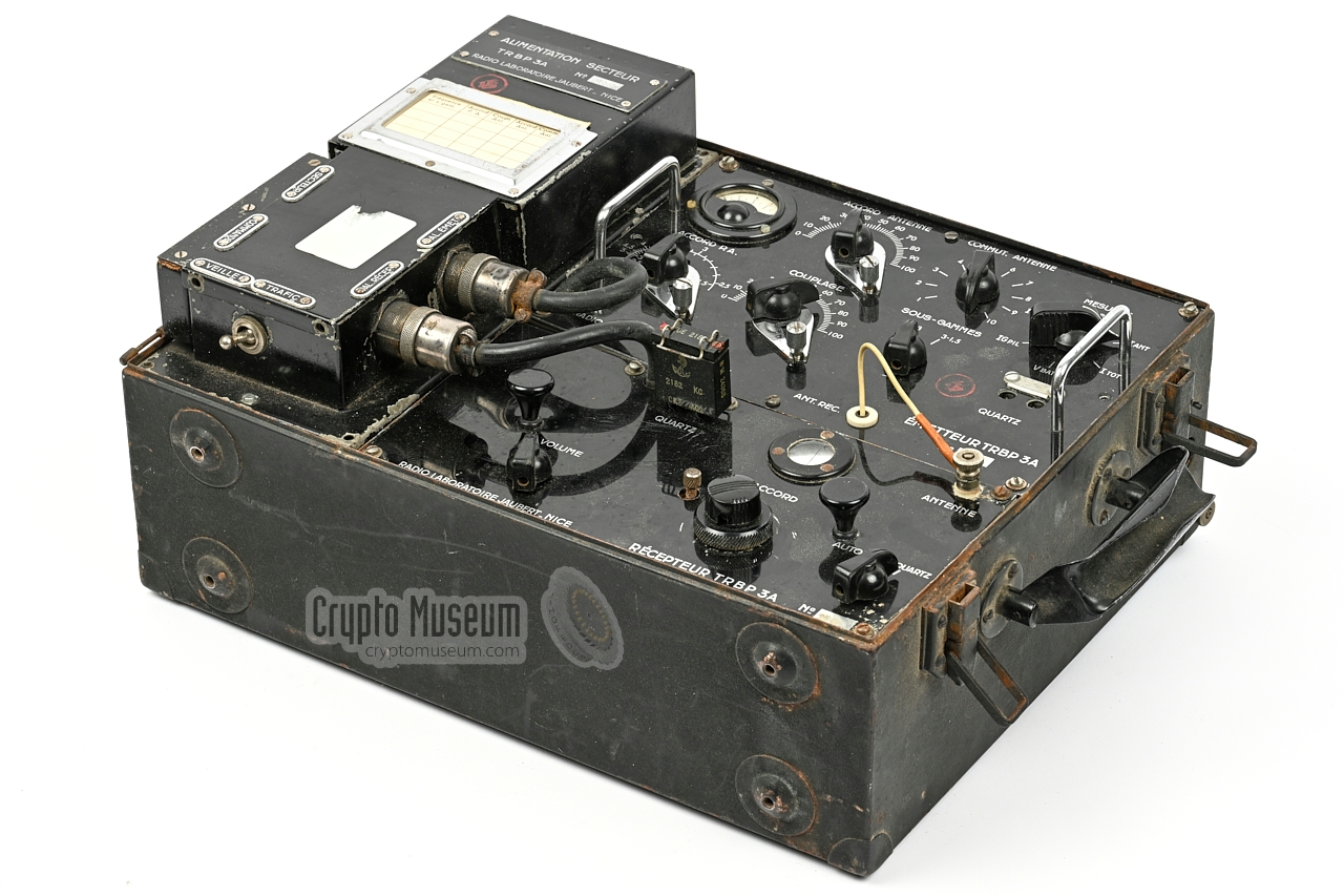 TR-BP-3A control panel (before restoration)