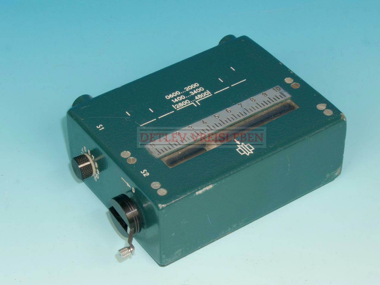 WSA-1 Antenna tuner. Image kindly provided by Detlev Vreisleben [5].