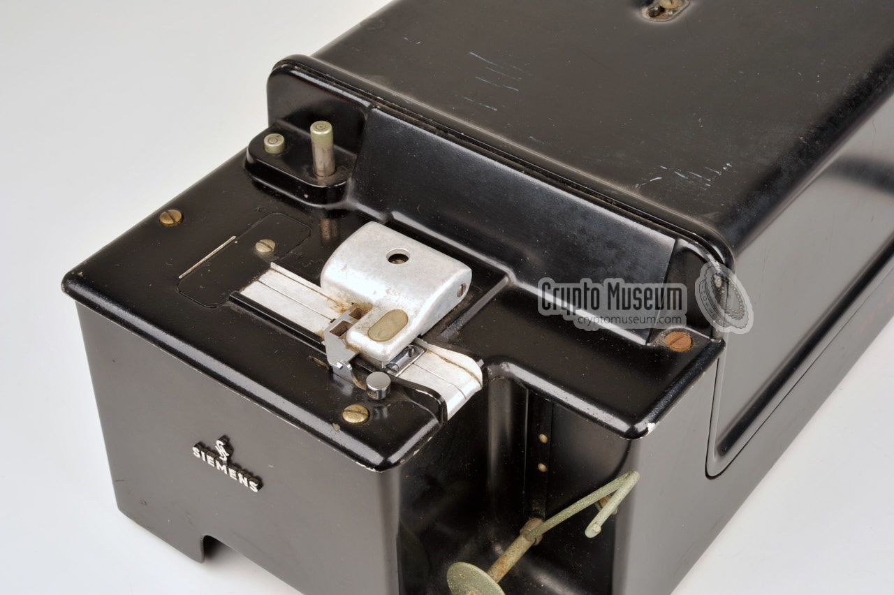 Close-up of the tape rader